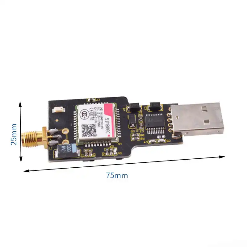 Size of sim800c module