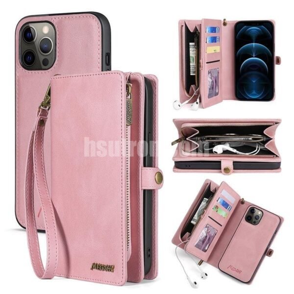 Cmxelcs Elegant and Functional Wallet Phone Cases for iphone 16 pro max - Image 3