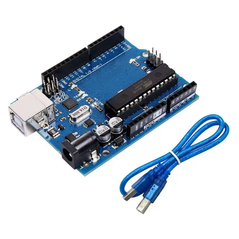 Free Shipping DIP Atmega328 Dev Board for Arduino Uno R3